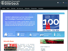Tablet Screenshot of feuerwehr-billerbeck.com